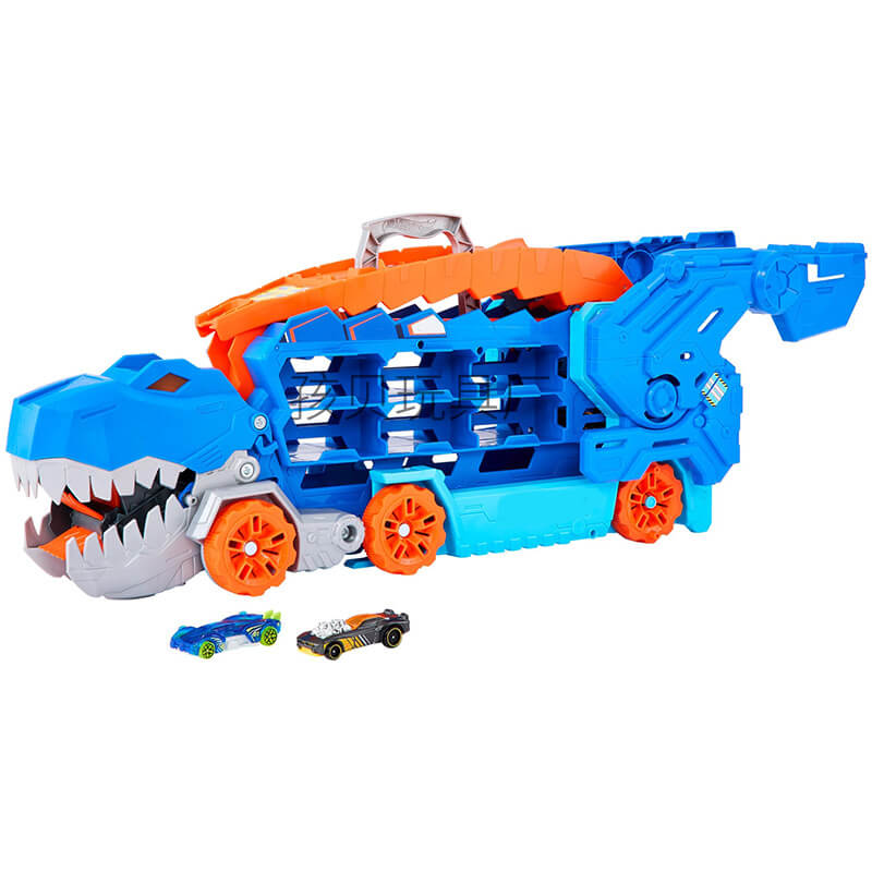 T-Rex Car Transporter – 3-in-1 Race Playset