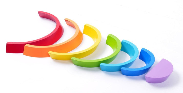 Woods™ | Montessori Wooden Rainbow