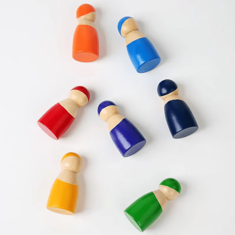 Wooden Colour Sorting Set