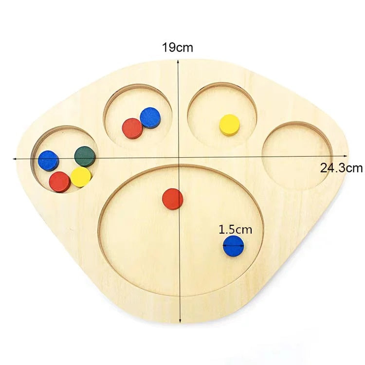 Woods™ | Montessori Colour Sorting Board