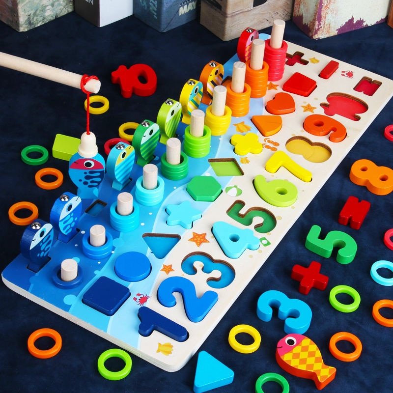 Woods™ | Montessori Wooden Learning Board