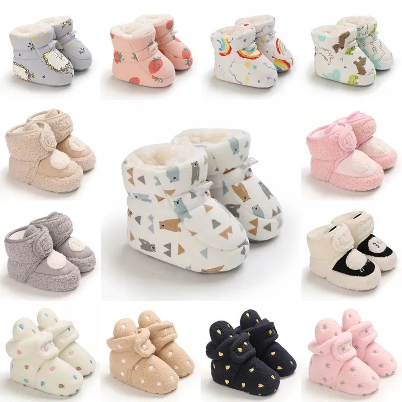 Winter Snuggle Booties – Cosy Little Steps