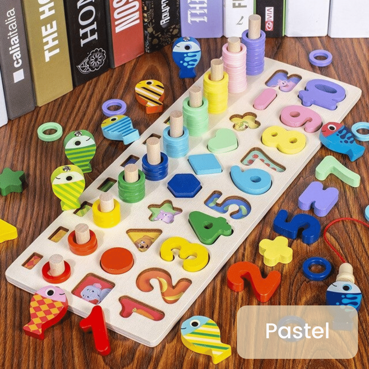 Woods™ | Montessori Wooden Learning Board