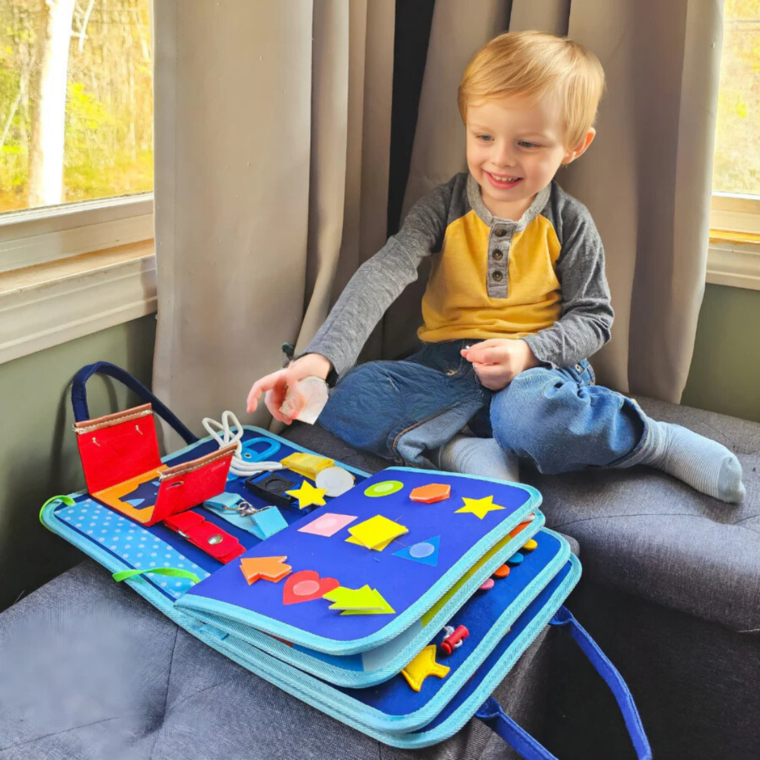 LittleQuest™ – Montessori Busy Book