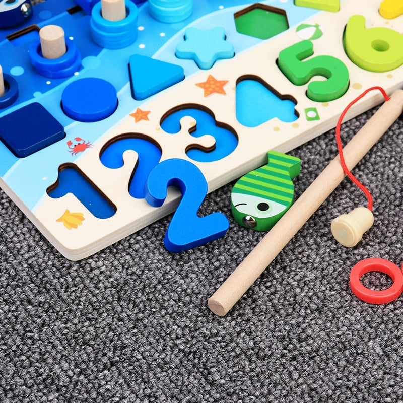 Woods™ | Montessori Wooden Learning Board