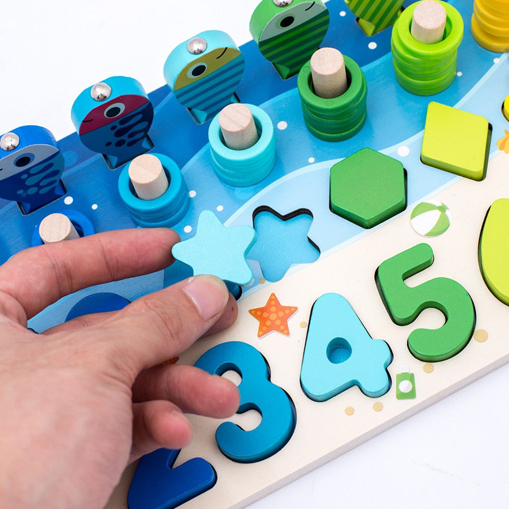Woods™ | Montessori Wooden Learning Board