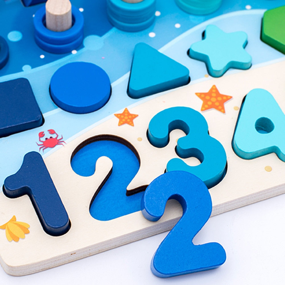 Woods™ | Montessori Wooden Learning Board