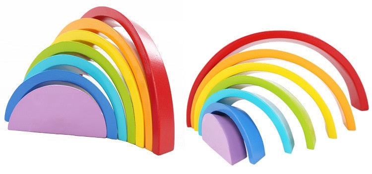 Woods™ | Montessori Wooden Rainbow