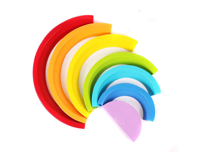 Woods™ | Montessori Wooden Rainbow