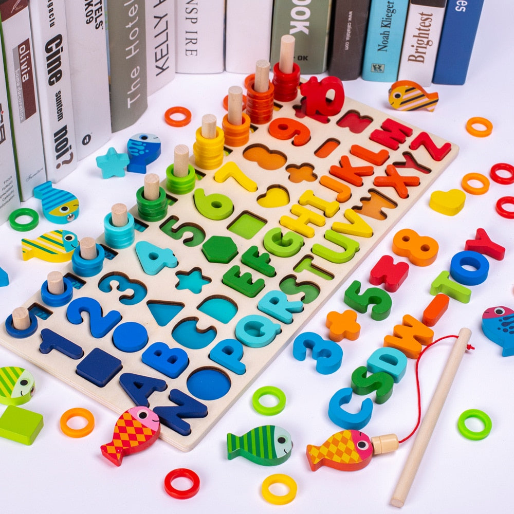 Woods™ | Montessori Wooden Learning Board