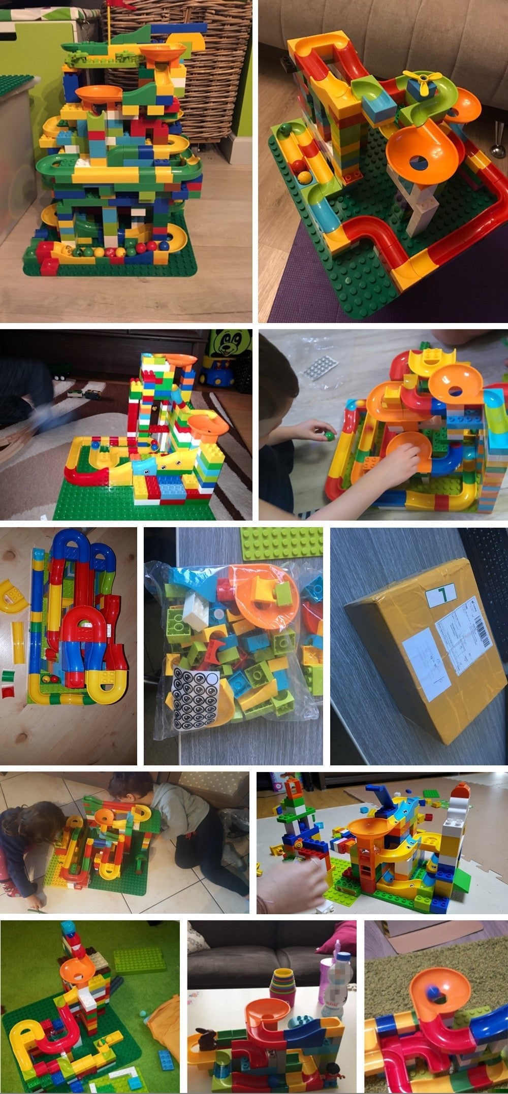 Montessori Playblox Puzzle Set - Marble Run