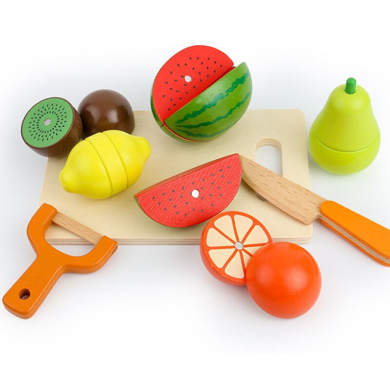Woods™ | Wooden Fruit & Veg Cutting Set