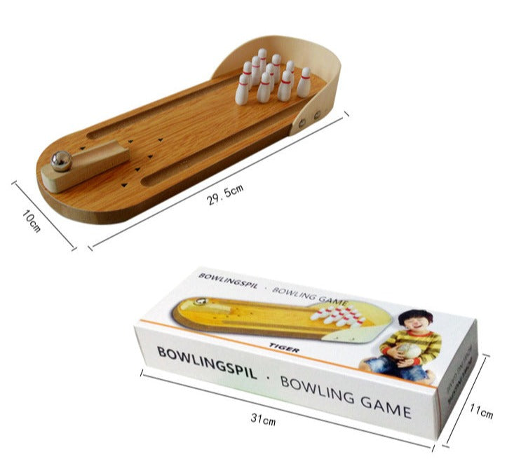 Woods™ | Mini Wooden Bowling Game