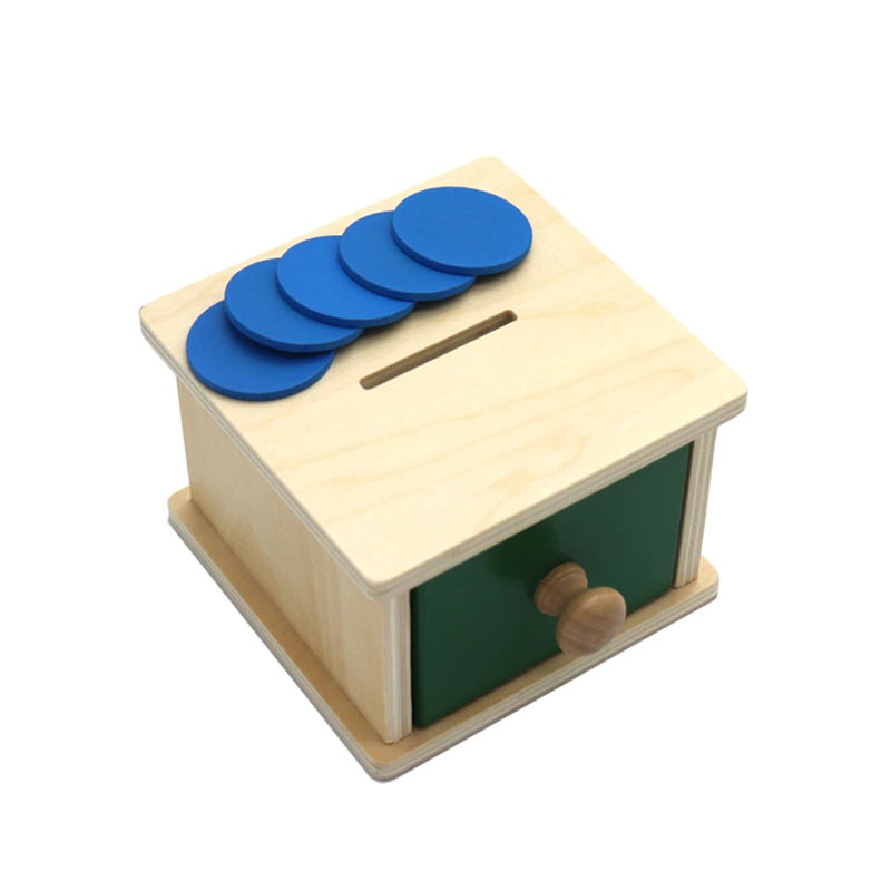 Woods™ | Montessori Coin Box