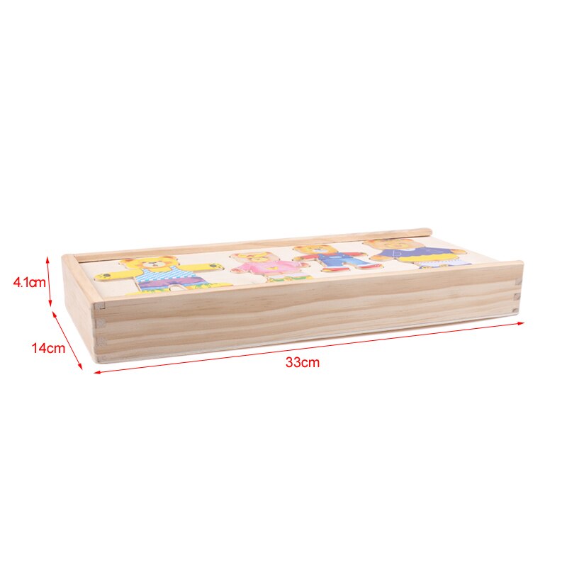 Woods™ | Boris Wooden Dress-Up Puzzle