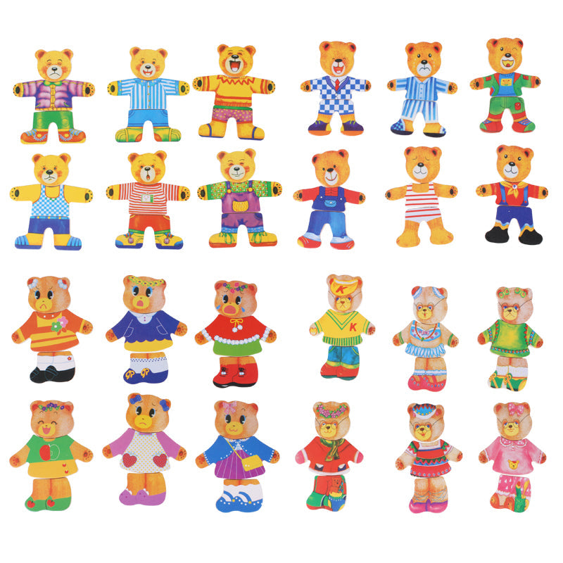 Woods™ | Boris Wooden Dress-Up Puzzle