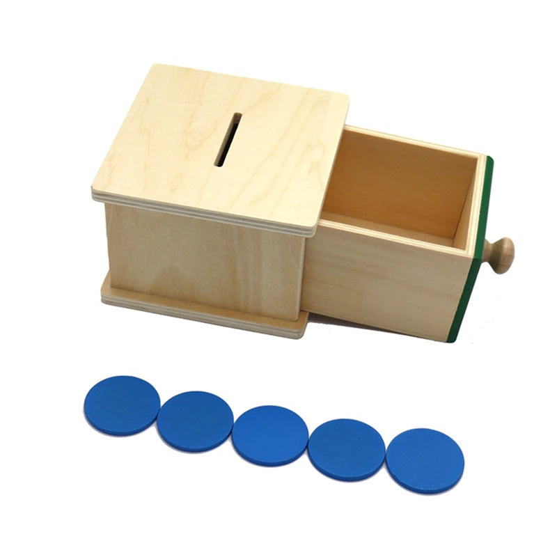 Woods™ | Montessori Coin Box