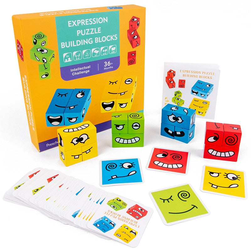 Woods™ | Montessori Expression Puzzle