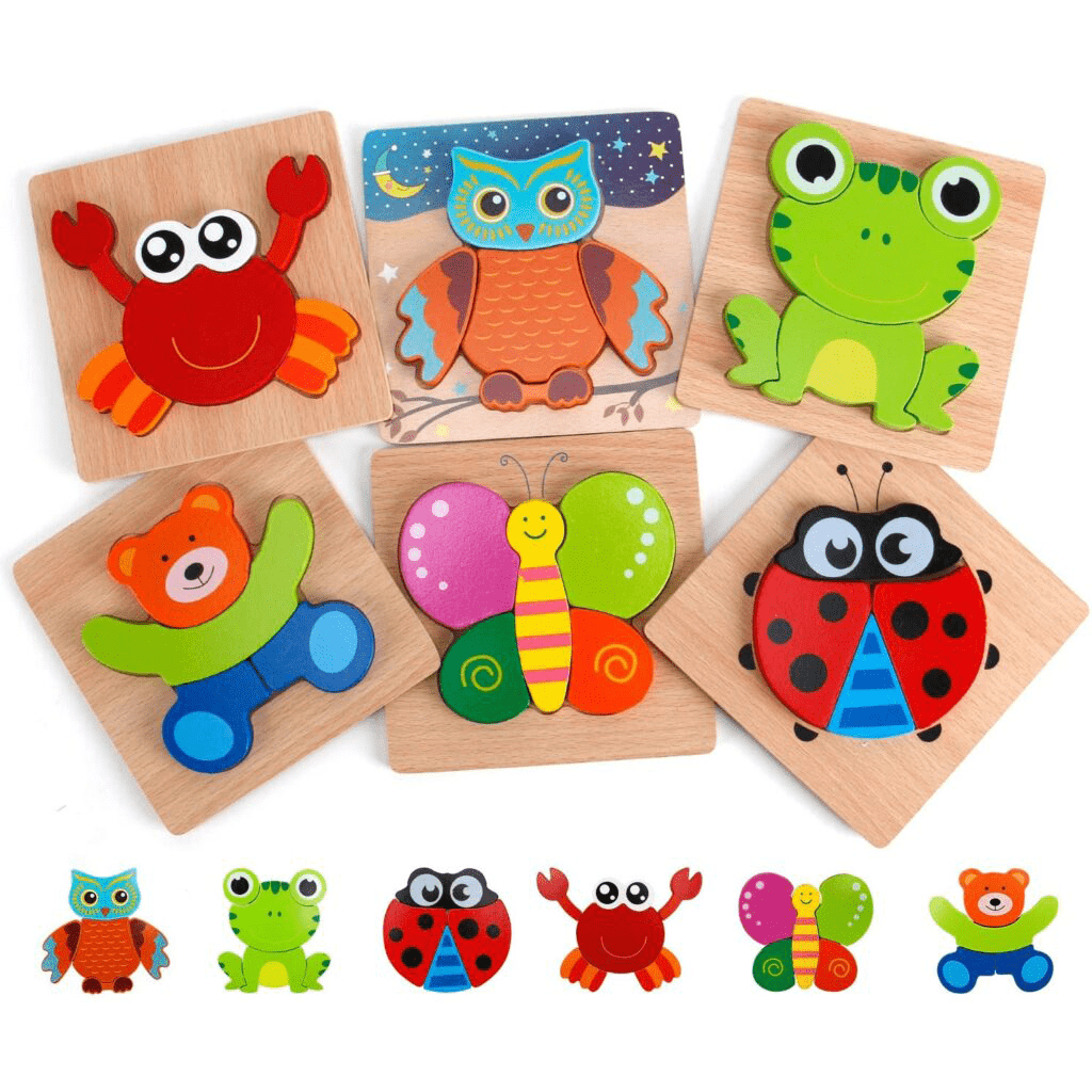 Animal Puzzle Set – Match, Learn & Play