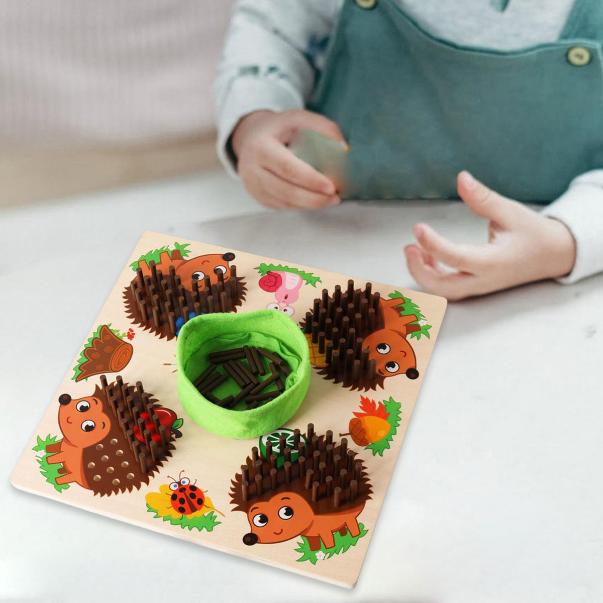 Woods™ | Hedgehog Maths Game – Roll, Count & Add
