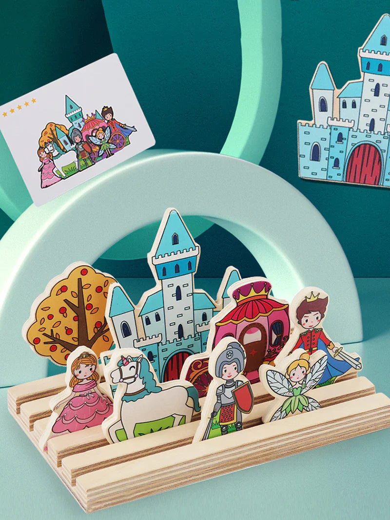 Woods™ | Montessori 3D Matching Puzzle