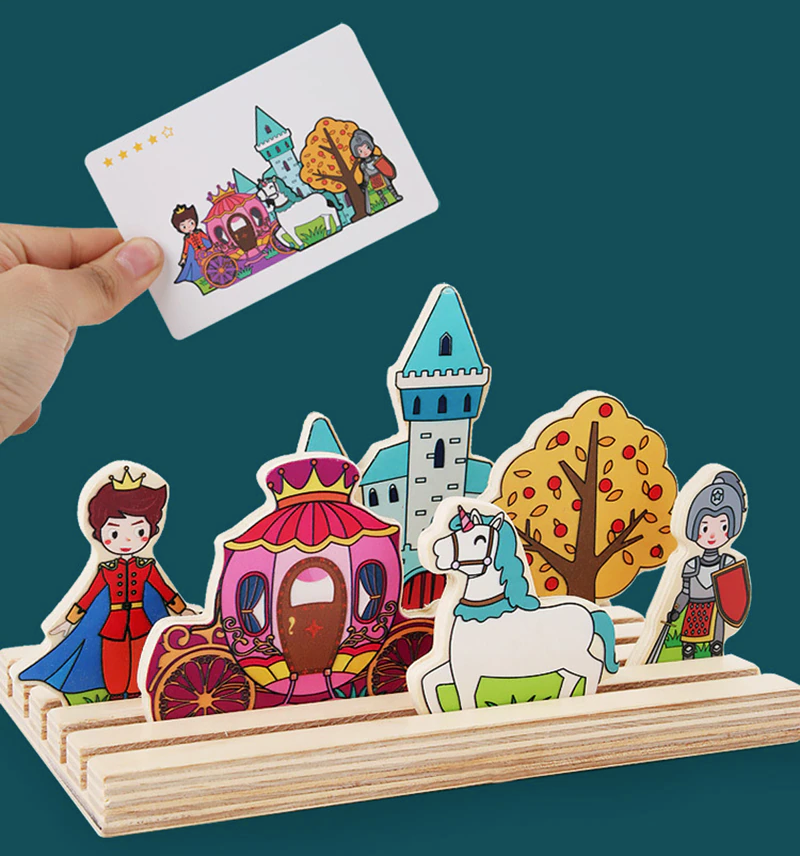 Woods™ | Montessori 3D Matching Puzzle