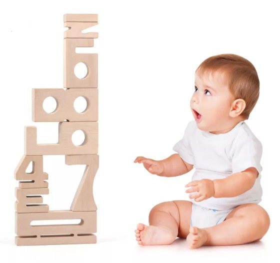 Woods™ | Montessori Wooden Number Blocks