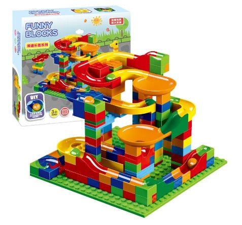 Montessori Playblox Puzzle Set - Marble Run