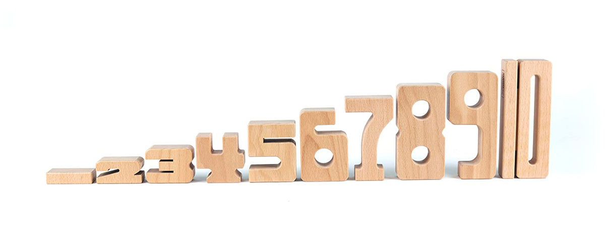 Woods™ | Montessori Wooden Number Blocks