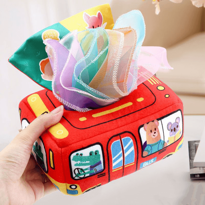 Montessori Sensory Tissue Box