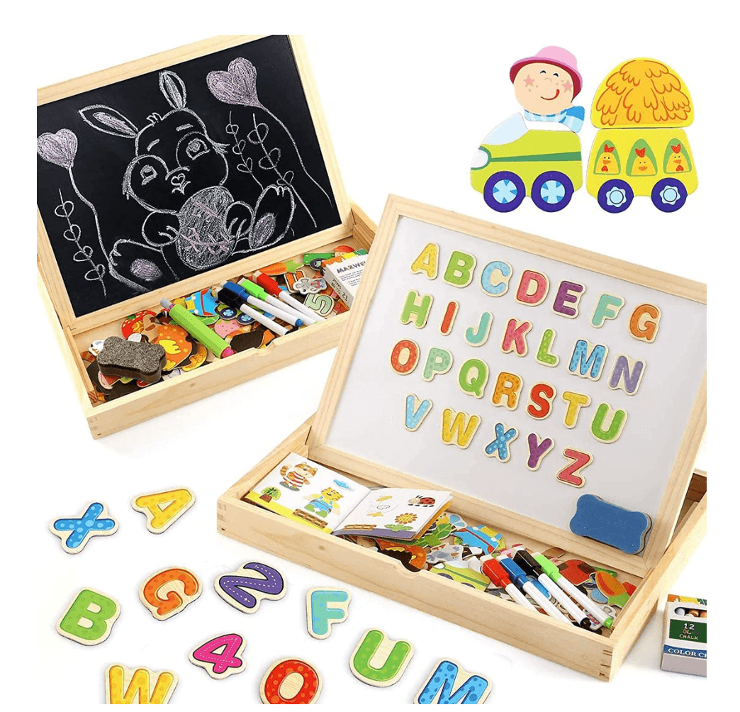Montessori Double-Sided Drawing Board – Draw, Learn & Create