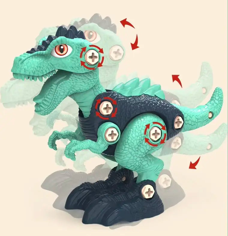 Montessori Dino - Build & Drill Set