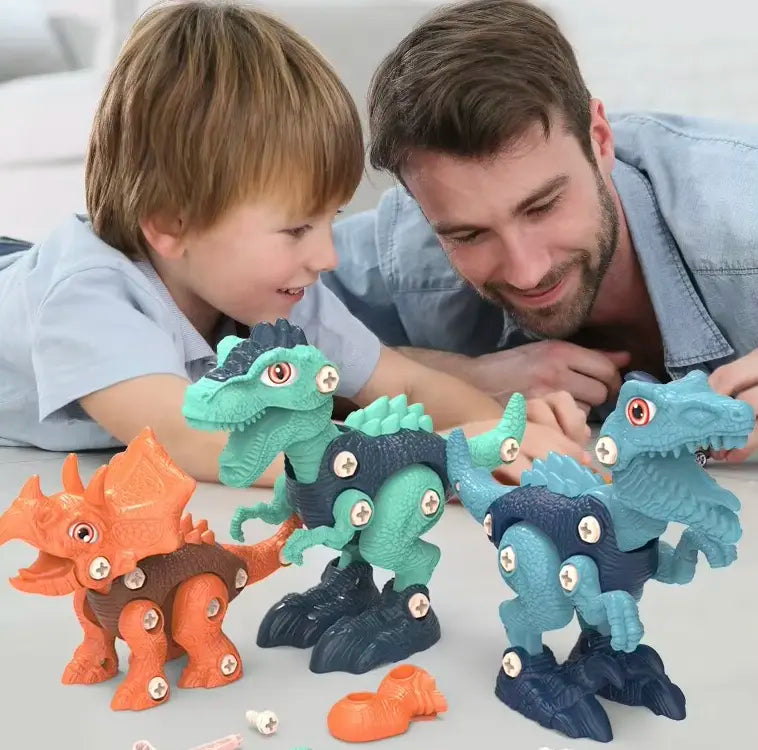Montessori Dino - Build & Drill Set
