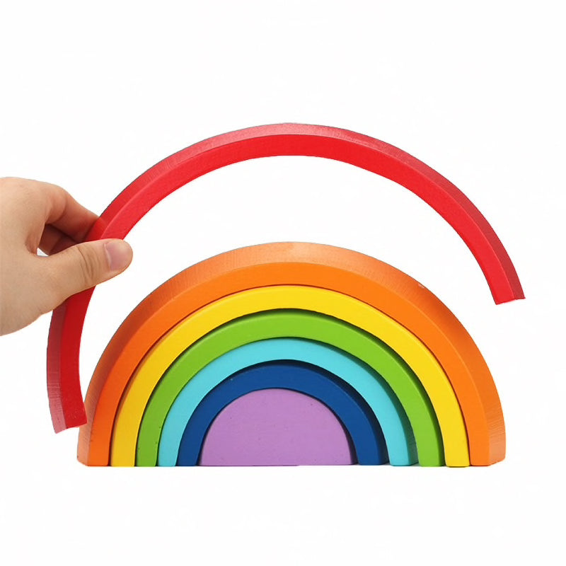 Woods™ | Montessori Wooden Rainbow