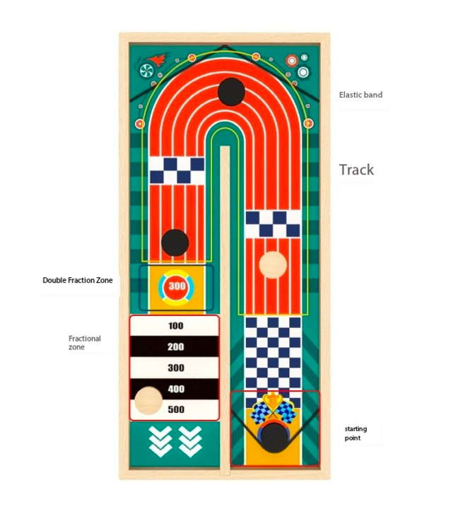 Woods™ | Wooden Pinball Game