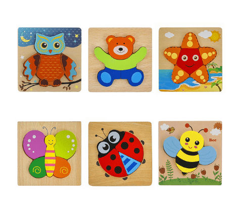 Animal Puzzle Set – Match, Learn & Play