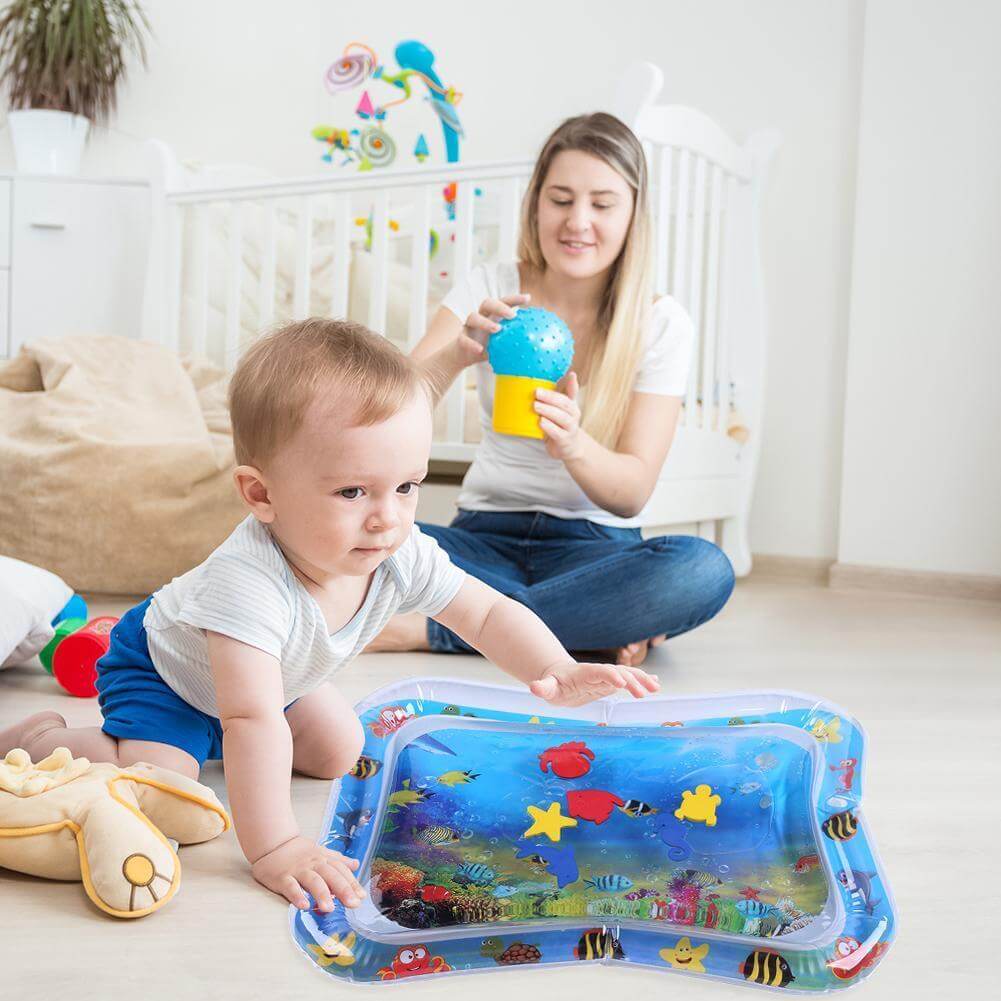 Baby Water Play Mat – Sensory Tummy Time Fun