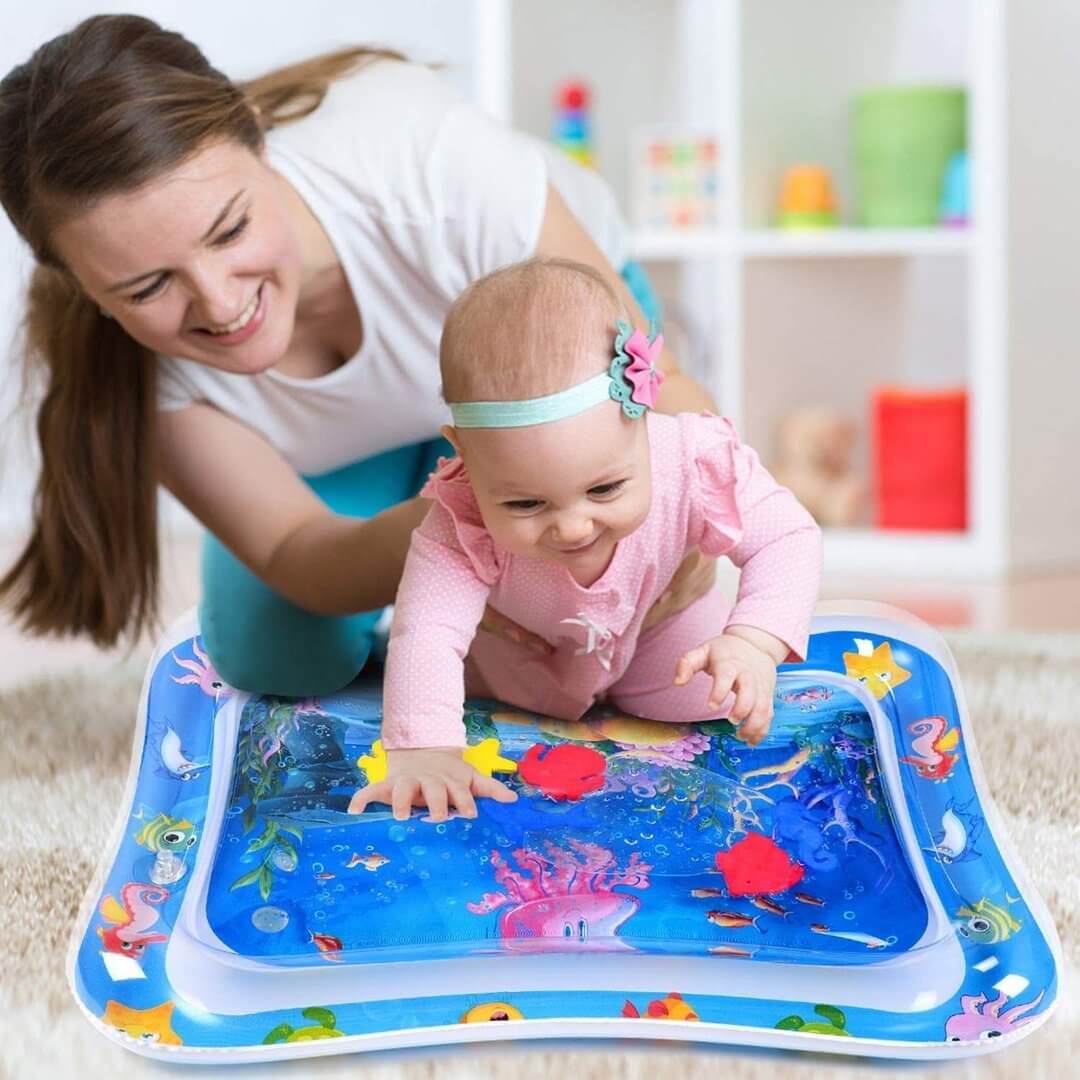 Baby Water Play Mat – Sensory Tummy Time Fun